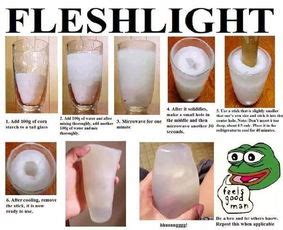 Cornstarch Fleshlight Made in 8 Simple Steps